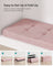 Foldable Storage Ottoman - Fabric - Jelly Pink