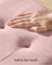 Storage Ottoman - Folding with Lid, 37 L - Velvet - Jelly Pink