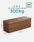 Storage Ottoman - Fabric - Coffee Brown - Foldable with Storage Capacity up to 300 kg
