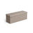 Foldable Storage Ottoman - Fabric - Camel Brown - Multi-Functional Foot Rest with Storage