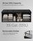Foldable Storage Bench - Ink Black - Padded
