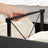 Storage Ottoman - Fabric - Dark Grey - 120L Capacity with Flip-Up Lid