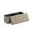 Foldable Storage Ottoman - Fabric - Camel Brown