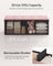 Foldable Storage Ottoman - Fabric - Jelly Pink