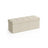 Foldable Storage Ottoman - Fabric - Cream White - Multi-Functional Footrest with 300 kg Capacity