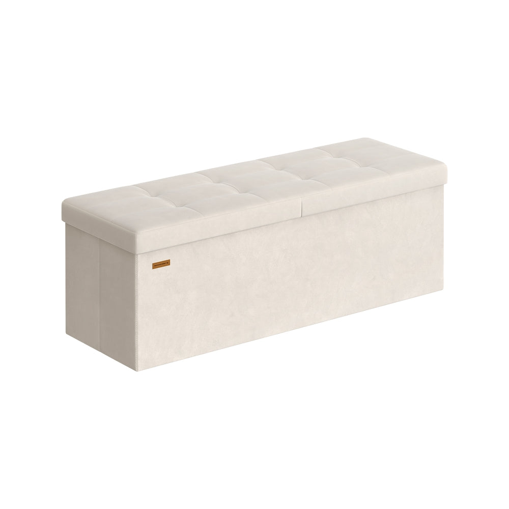 Storage Ottoman - 38L - MDF - Foldable Design