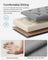 Storage Ottoman - Fabric - Light Grey - Foldable with Feet