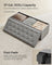 Storage Ottoman - Fabric - Light Grey - Foldable with Feet