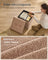 Folding Storage Ottoman - Fabric - Camel Brown - Removable Lid