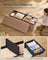 Folding Storage Ottoman - Fabric - Camel Brown - Removable Lid