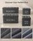 Foldable Storage Ottoman - Fabric - Dark Grey