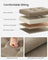 Foldable Storage Ottoman - Fabric - Camel Brown - Versatile Foot Rest with 130 kg Capacity