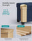 Foldable Storage Ottoman - Fabric - Midnight Blue - Compact Foot Rest with Storage