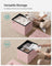 Foldable Storage Ottoman Bench - Velvet - Jelly Pink - Multi-Functional Storage and Footstool