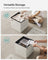 Foldable Storage Ottoman - Velvet - Cream White - Versatile Bench with Lid for Living Room