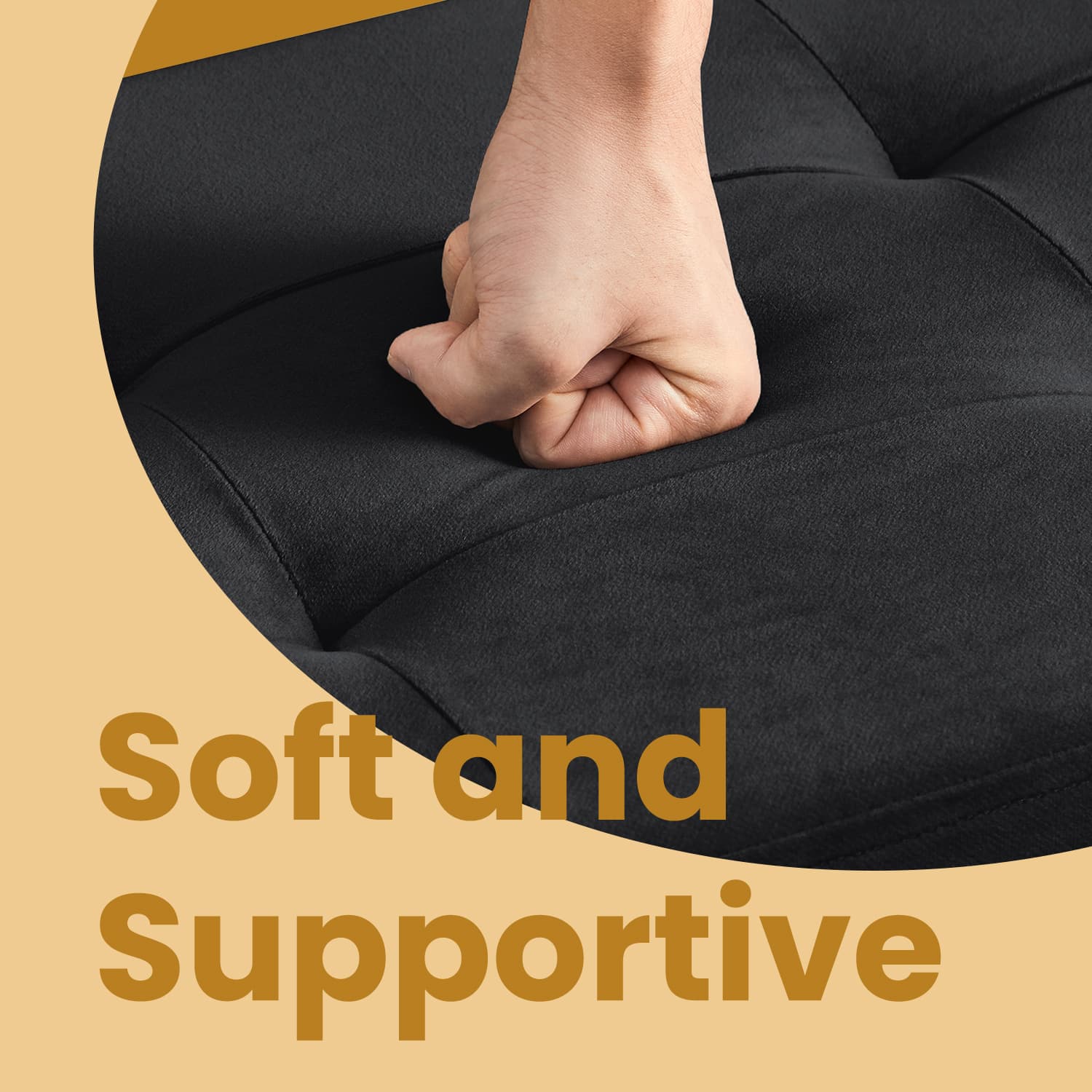 Foldable Storage Ottoman - Velvet - Slate Grey - Includes 2 Extra Storage Boxes