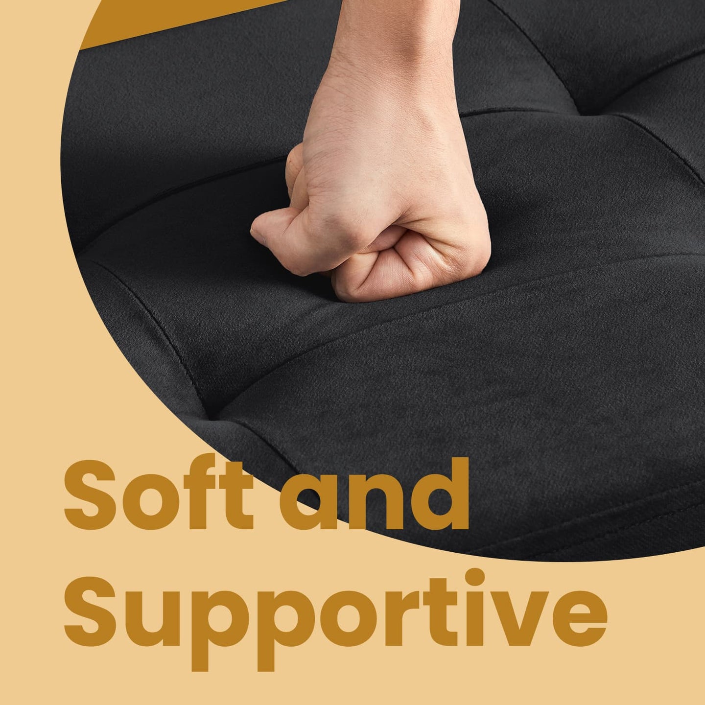 Foldable Storage Ottoman - Velvet - Slate Grey - Includes 2 Extra Storage Boxes