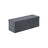 Foldable Storage Ottoman - Velvet - Ink Black - Includes 2 Extra Storage Boxes