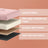 Foldable Ottoman - Fabric - Pink - 300 kg Capacity with Storage