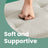 Foldable Ottoman - Fabric - Slate Grey - Storage Footstool with 300 kg Capacity