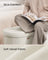 Storage Ottoman Bench - 110L - Velvet Fabric - Folding Foot Rest