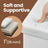 Ottoman Bench - PU Leather - Black - Folding with Storage Space