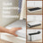 Ottoman Bench - PU Leather - Black - Folding with Storage Space