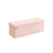 Foldable Storage Ottoman Bench - Fabric - Jelly Pink - Versatile Foot Rest and Storage Solution
