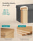 Storage Ottoman - Fabric - Ink Black - Foldable with Storage