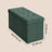 Storage Ottoman Bench - MDF and Linen-Look Fabric - Vintage Green