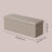 Folding Storage Bench - Fabric - Ink Black - Versatile Ottoman with Internal Storage