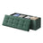 Storage Ottoman Bench - MDF and Linen-Look Fabric - Green