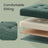 Storage Ottoman Bench - MDF and Linen-Look Fabric - Green