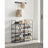 10-Tier Shoe Rack - Metal Frame - Black - Space-Saving Shoe Storage