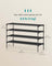 4-Tier Shoe Rack - Non-Woven Fabric - Ink Black