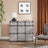 9-Cube Storage Unit - Wood - Heather Grey - Versatile Closet and Bookcase Organizer
