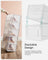 Shoe Storage Boxes - Plastic - Transparent and White - Stackable and Versatile