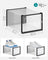 Pack of 18 Stackable Shoe Storage Organisers - Plastic - Transparent and White - Foldable and Versatile for Sneakers