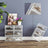 Shoe Box - Plastic - Clear - Stackable and Easy to Assemble (Set of 6)
