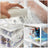 Shoe Box - Plastic - Clear - Stackable and Easy to Assemble (Set of 6)