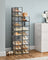 Pack of 18 Transparent Plastic Shoe Storage Boxes - Stackable and Breathable