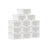 Shoe Storage Organizer Set - Plastic - White - Stackable with Flip and Push Front Door