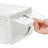 Shoe Storage Organizer Set - Plastic - White - Stackable with Flip and Push Front Door