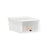 Shoe Storage Organizer Set - Plastic - White - Stackable with Flip and Push Front Door