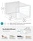 Shoe Storage Boxes - Plastic - Transparent and White - Stackable and Versatile
