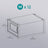 Stackable Shoe Storage Organizers - 12-Pack - Plastic - Transparent