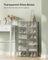 Stackable Shoe Boxes - Plastic - Transparent - 12-Pack