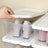 Storage Boxes - Plastic - Clear - Stackable Set of 12 with Lids
