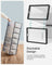 Shoe Organisers - Plastic - Transparent and White - Stackable and Foldable