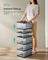 Stackable Shoe Boxes - Plastic - Transparent - Foldable and Portable